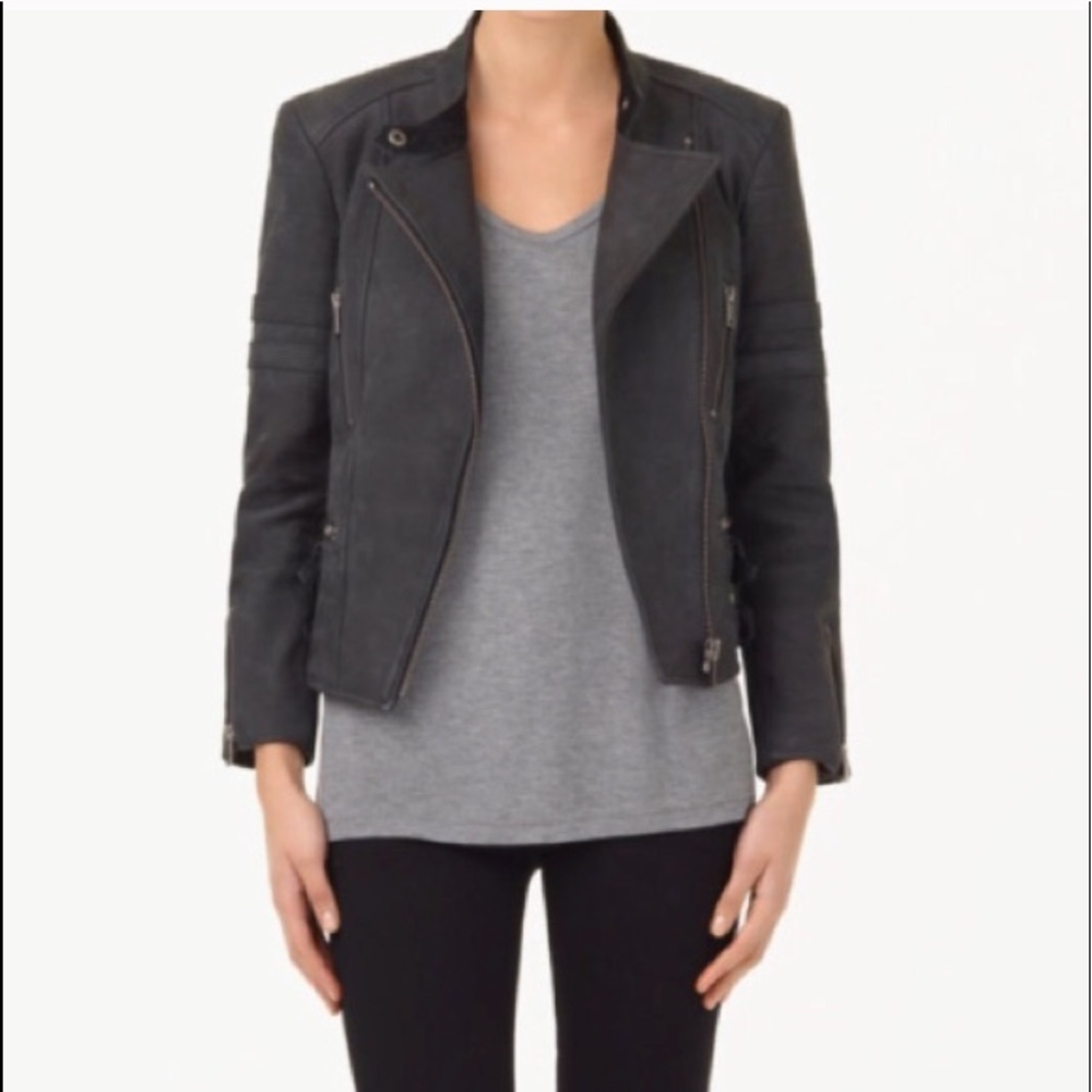 Wilfred Free for Aritzia BOBINE Leather jacket